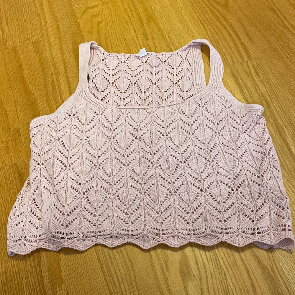 Sweater tank top from garage